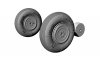 Armory Models AW72005 Yakovlev Yak-15 wheels 1/72